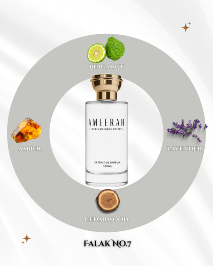 Falak No.7 | Aromatic Woody Cologne
