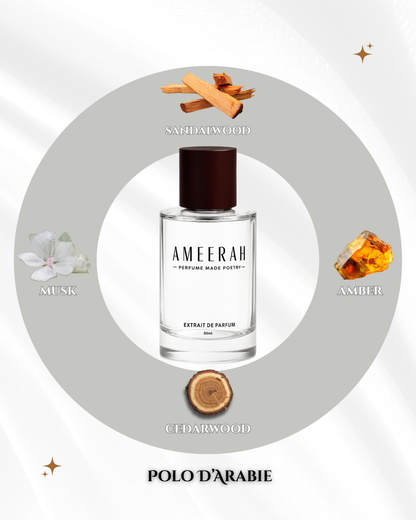 Polo D'Arabie | Warm Woody & Musk Cologne
