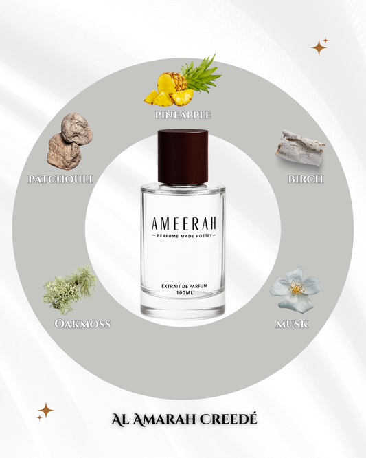 Al Amarah Creedé | Fruity Woody Perfume