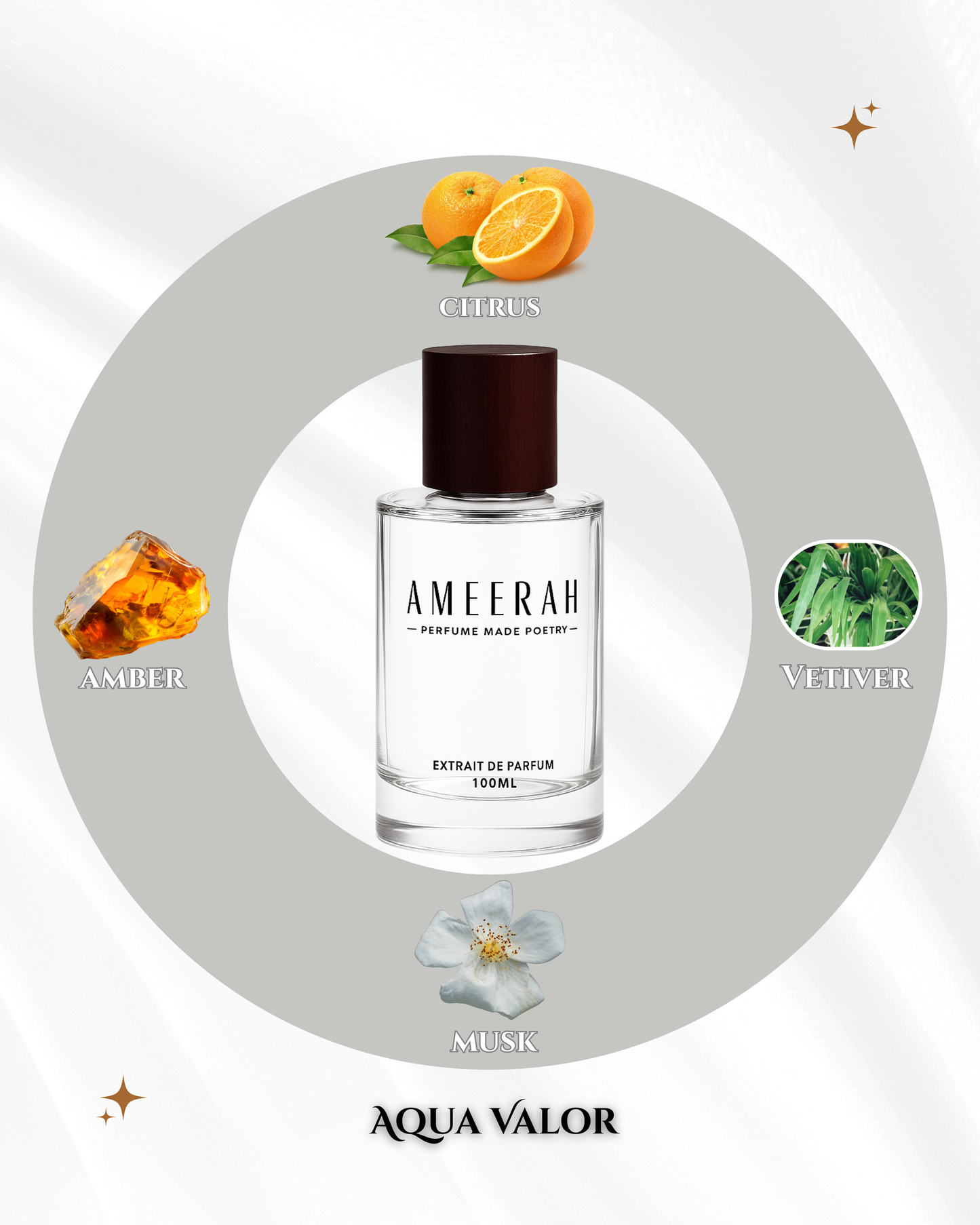 Aqua Valor | Fresh Citrus & Amber Fragrance