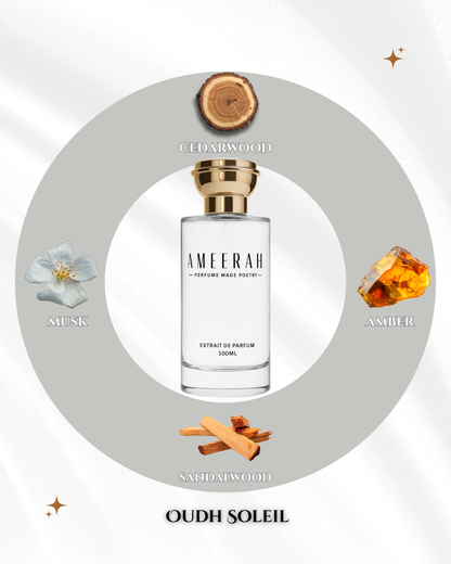 Oudh Soleil | Woody Amber Perfume