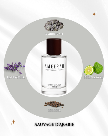 Sauvage D'Arabie | Aromatic Fresh Perfume