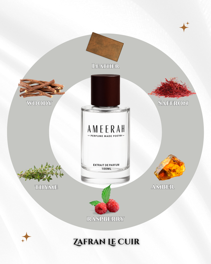 Zafran Le Cuir | Spicy Leather Perfume